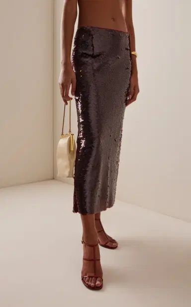 Alfie Valletta Sequinned Midi Skirt | Thumbnail 3 Alfie Valletta Sequinned Midi Skirt | Thumbnail 3