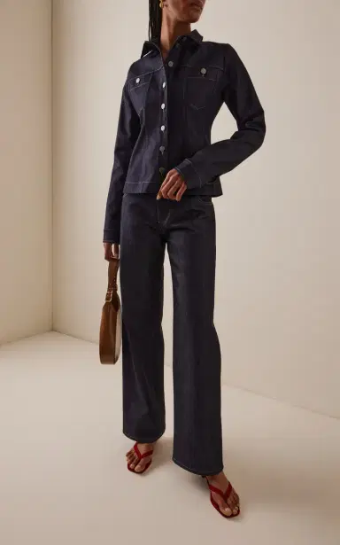 ALFIE Alice Mid-Rise Straight-Leg Jeans | Thumbnail 2
