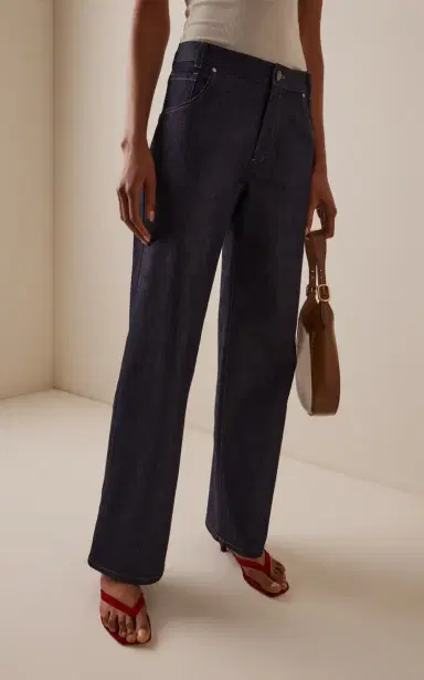 ALFIE Alice Mid-Rise Straight-Leg Jeans | Thumbnail 3