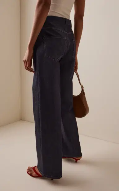 ALFIE Alice Mid-Rise Straight-Leg Jeans | Thumbnail 4