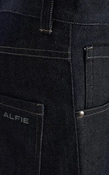 ALFIE Alice Mid-Rise Straight-Leg Jeans | Thumbnail 5