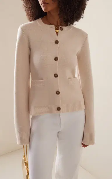 Jenni Kayne Cooper Wool And Cashmere-Blend Cardigan | Thumbnail 3 Jenni Kayne Cooper Wool And Cashmere-Blend Cardigan | Thumbnail 3