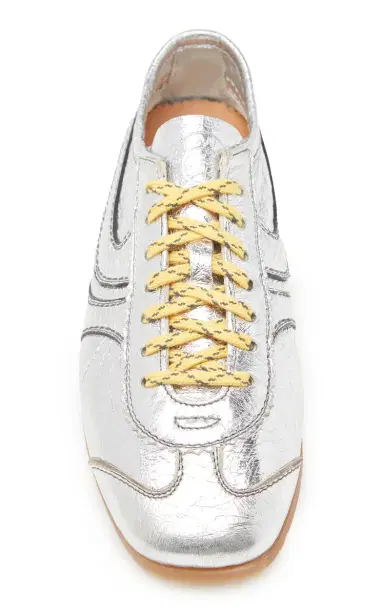Dries Van Noten Metallic Leather Sneakers | Thumbnail 13 Dries Van Noten Metallic Leather Sneakers | Thumbnail 13