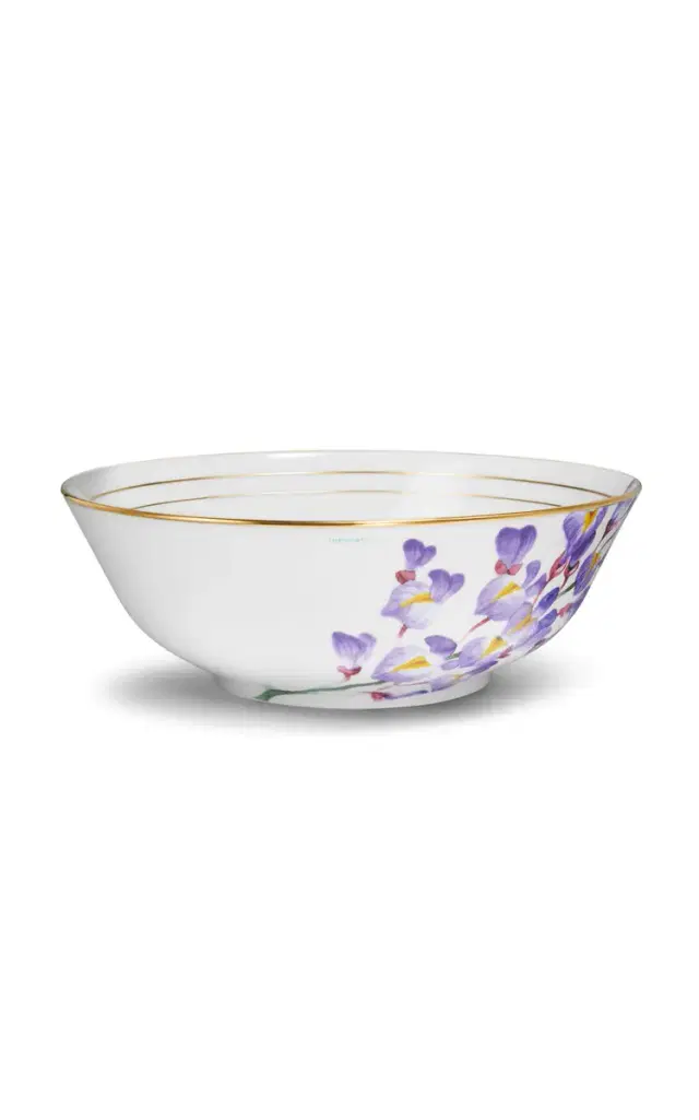 Wisteria Porcelain Serving Bowl - Multi