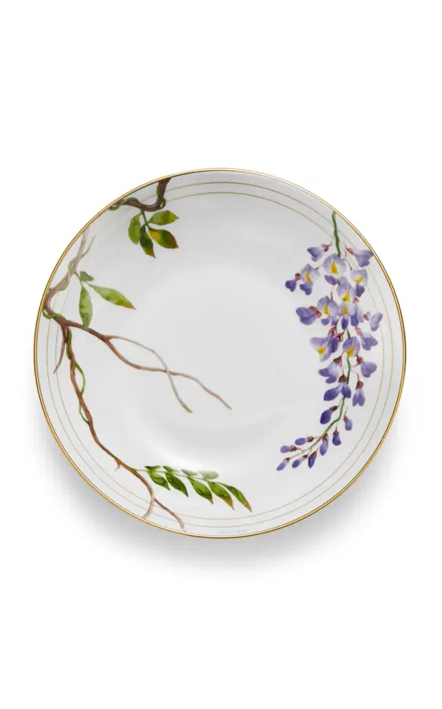 Wisteria Porcelain Dinner Bowl - Multi