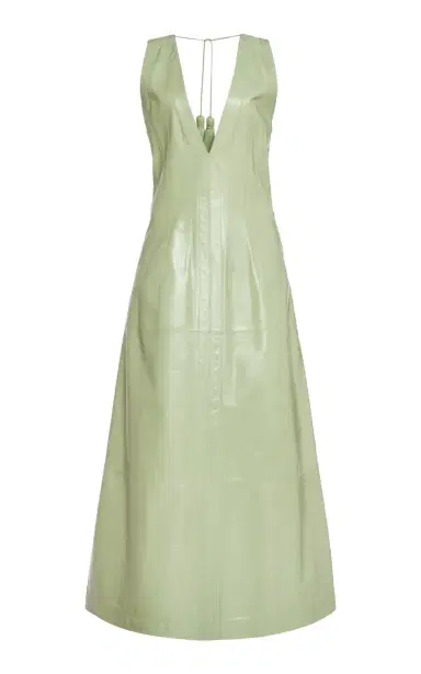 Bottega Veneta Tasseled Leather Midi Dress | Thumbnail 6 Bottega Veneta Tasseled Leather Midi Dress | Thumbnail 6