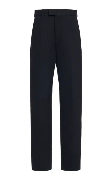 Bottega Veneta Cotton-Blend Melange Straight-Leg Pants | Thumbnail 7