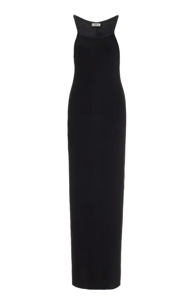 Stretch Cotton-Blend Jersey Maxi Dress