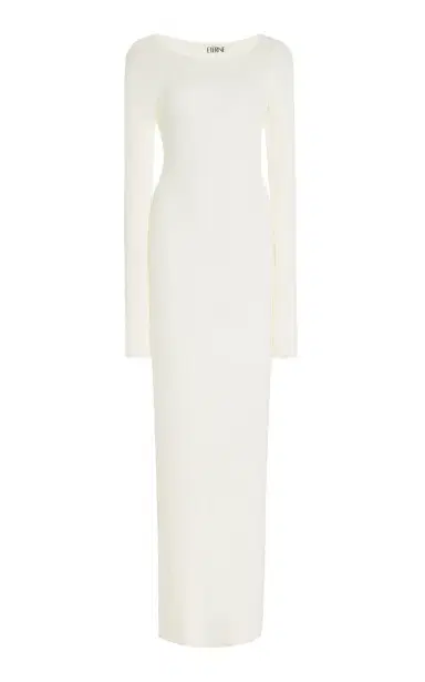 ÉTERNE Cotton-Blend Maxi Dress | Thumbnail 1 ÉTERNE Cotton-Blend Maxi Dress | Thumbnail 1