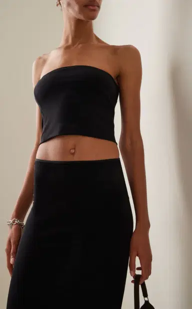 ÉTERNE Amina Strapless Jersey Top | Thumbnail 2 ÉTERNE Amina Strapless Jersey Top | Thumbnail 2