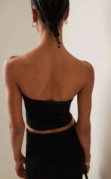 ÉTERNE Amina Strapless Jersey Top | Thumbnail 4 ÉTERNE Amina Strapless Jersey Top | Thumbnail 4