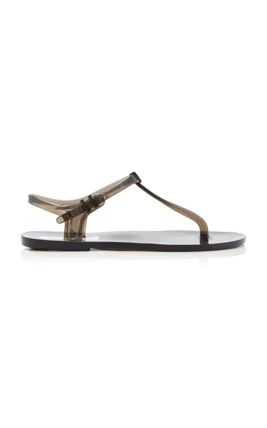 Christopher Esber Billi T-Bar PVC Sandals | Thumbnail 2
