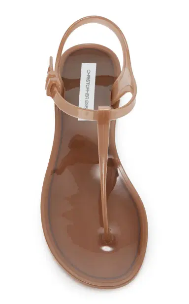 Christopher Esber Billi T-Bar PVC Sandals | Thumbnail 4