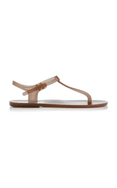Christopher Esber Billi T-Bar PVC Sandals | Thumbnail 1