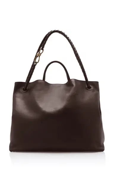 Bottega Veneta Large Andiamo Silky Leather Bag | Thumbnail 4 Bottega Veneta Large Andiamo Silky Leather Bag | Thumbnail 4