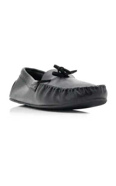 The Row Lucca Leather Mocassins | Thumbnail 5
