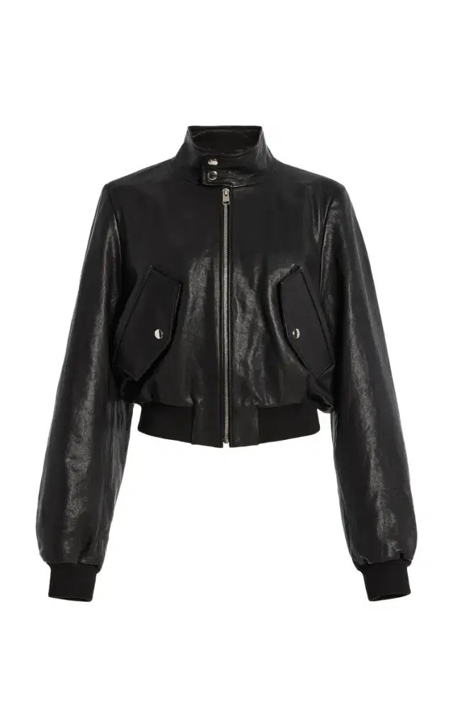 Harrington Leather Bomber Jacket
