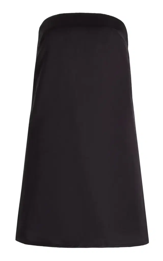 Exclusive Haley Crepe Strapless Mini Dress