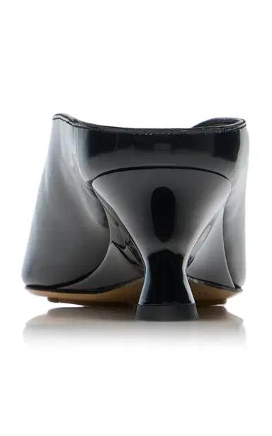 Bottega Veneta Bounty Patent Vinyl Mule Pumps | Thumbnail 4
