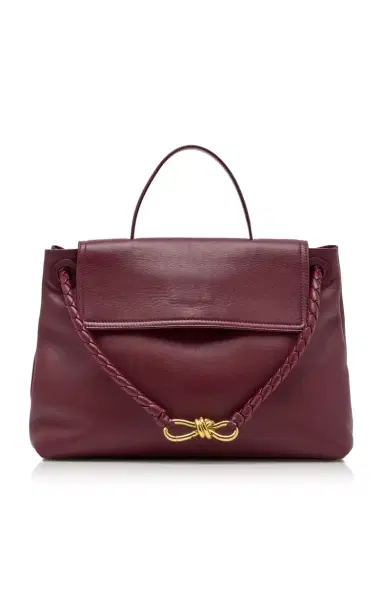 Bottega Veneta Medium Andiamo Leather Top Handle Bag | Thumbnail 2