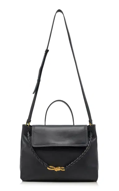 Bottega Veneta Medium Andiamo Leather Top Handle Bag | Thumbnail 4