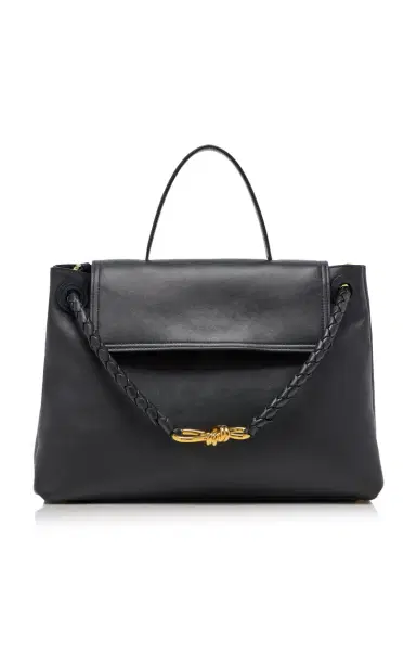 Bottega Veneta Medium Andiamo Leather Top Handle Bag | Thumbnail 10
