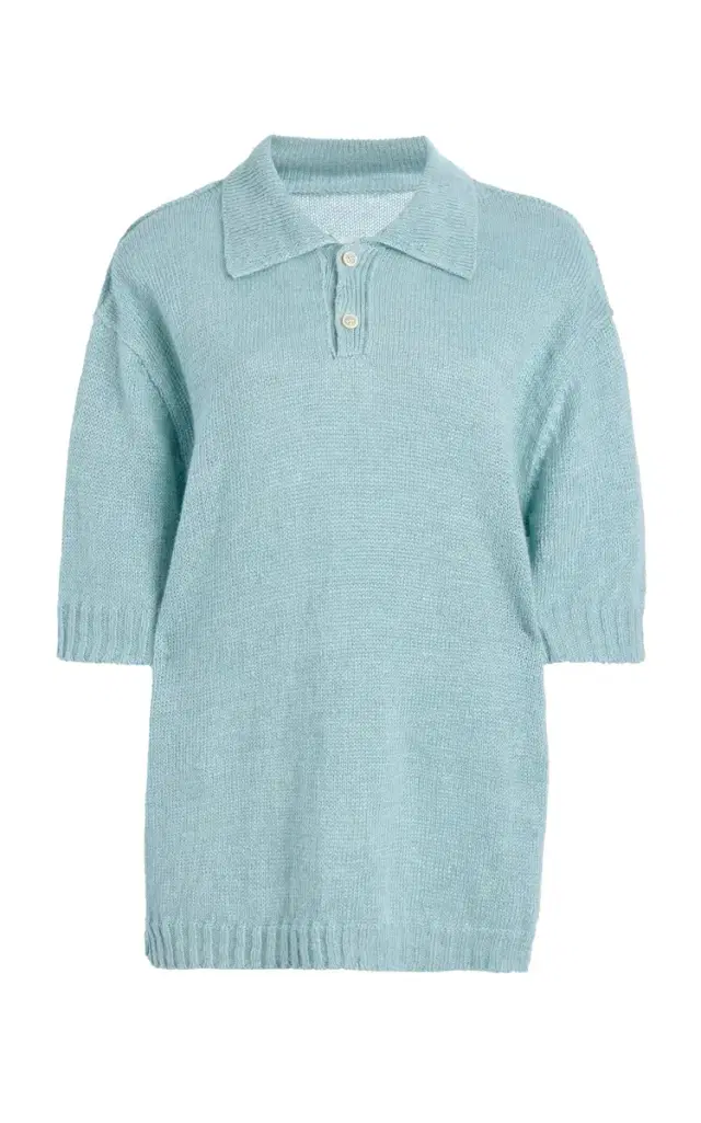 Maison Margiela Hemp Polo Shirt