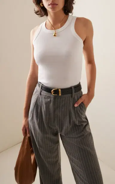 FLORE FLORE Hannah Cotton Tank Top | Thumbnail 2 FLORE FLORE Hannah Cotton Tank Top | Thumbnail 2