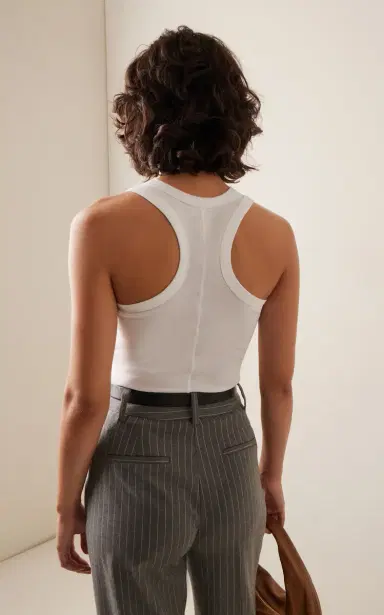 FLORE FLORE Hannah Cotton Tank Top | Thumbnail 4 FLORE FLORE Hannah Cotton Tank Top | Thumbnail 4