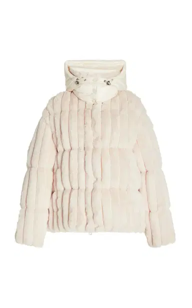 Moncler Fare Quilted Faux Fur Jacket | Thumbnail 7