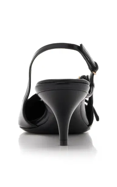 Miu Miu Leather Slingback Pumps | Thumbnail 6 Miu Miu Leather Slingback Pumps | Thumbnail 6