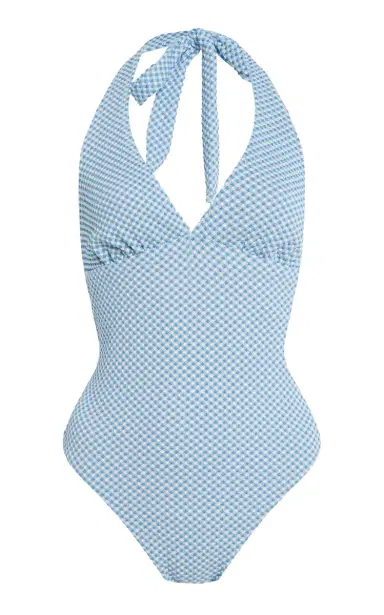 ELCE Ira Halter One-Piece Swimsuit | Thumbnail 7
