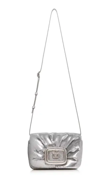 Roger Vivier Viv Choc Sequined Leather Mini Bag | Thumbnail 6 Roger Vivier Viv Choc Sequined Leather Mini Bag | Thumbnail 6