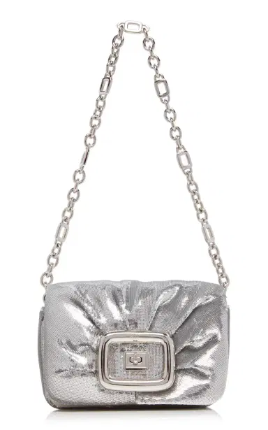 Roger Vivier Viv Choc Sequined Leather Mini Bag | Thumbnail 7 Roger Vivier Viv Choc Sequined Leather Mini Bag | Thumbnail 7