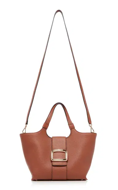 Roger Vivier Grand Viv' Choc Leather Tote Bag | Thumbnail 5 Roger Vivier Grand Viv' Choc Leather Tote Bag | Thumbnail 5