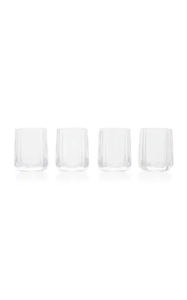 Tiffany & Co. Facet Set-of-Four Crystal Shot Glasses - Clear | Thumbnail 3 Tiffany & Co. Facet Set-of-Four Crystal Shot Glasses - Clear | Thumbnail 3