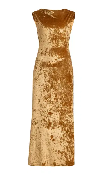 ALFIE Maia Stretch-Velvet Midi Dress | Thumbnail 1