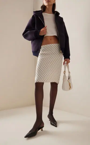 Miu Miu Padded Wool Hoodie | Thumbnail 2 Miu Miu Padded Wool Hoodie | Thumbnail 2