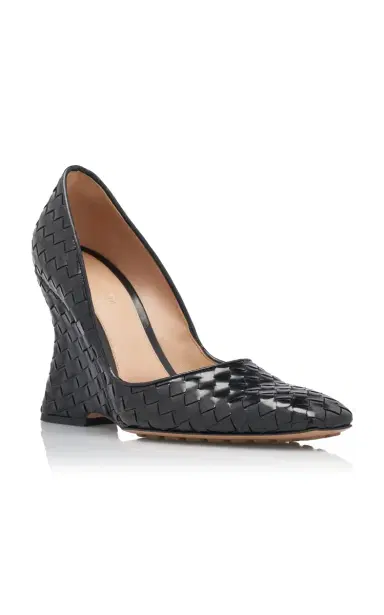 Bottega Veneta Comet Intrecciato Leather Pumps | Thumbnail 5 Bottega Veneta Comet Intrecciato Leather Pumps | Thumbnail 5