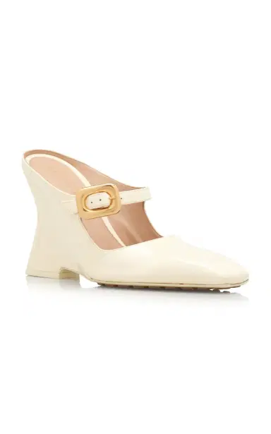 Bottega Veneta Comet Mary-Jane Patent Leather Pumps | Thumbnail 5