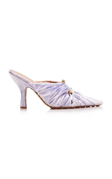 Bottega Veneta Velvet Mules | Thumbnail 7 Bottega Veneta Velvet Mules | Thumbnail 7