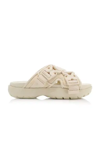 Bottega Veneta Buckled Nylon Slide Sandals | Thumbnail 6 Bottega Veneta Buckled Nylon Slide Sandals | Thumbnail 6