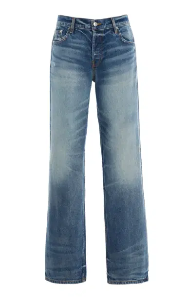 EB Denim Low-Rise Baggy Straight-Leg Jeans | Thumbnail 1