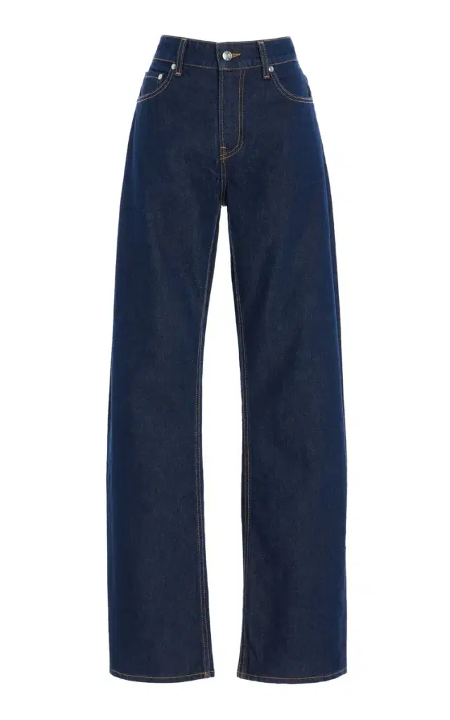 EB Denim Alida Mid-Rise Bowed Jeans