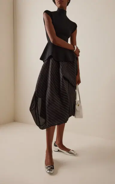 Roger Vivier Mirrored-Leather Flats | Thumbnail 2 Roger Vivier Mirrored-Leather Flats | Thumbnail 2