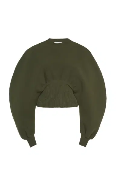 Bottega Veneta Ribbed-Trim Wool Knit Sweater | Thumbnail 6