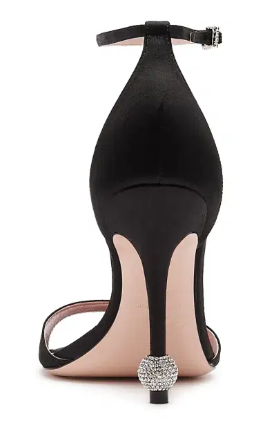 Roger Vivier I Love Vivier Strass-Detail Satin Sandals | Thumbnail 4 Roger Vivier I Love Vivier Strass-Detail Satin Sandals | Thumbnail 4