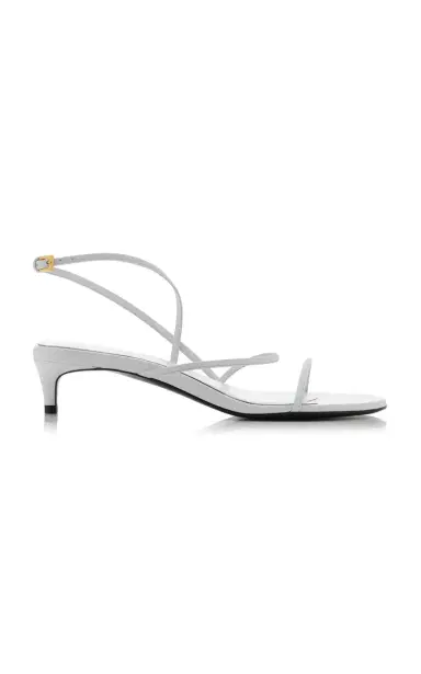 Khaite Loop Leather Sandals | Thumbnail 1 Khaite Loop Leather Sandals | Thumbnail 1