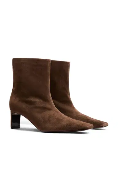 Khaite Ona Suede Ankle Boots | Thumbnail 3