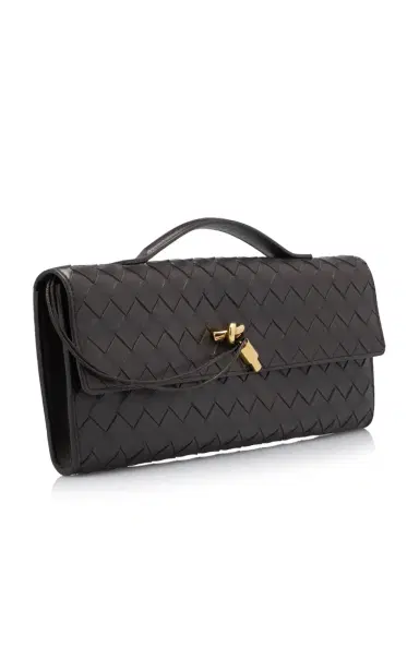 Bottega Veneta Knot Long Intrecciato Leather Clutch | Thumbnail 3 Bottega Veneta Knot Long Intrecciato Leather Clutch | Thumbnail 3